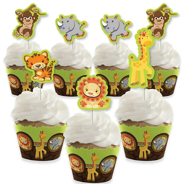 Party Packages Favor Tags 12 Door Signs Available Light Blue & Green or Navy & Green Dinosaur Theme Birthday Cupcake Toppers Banners 